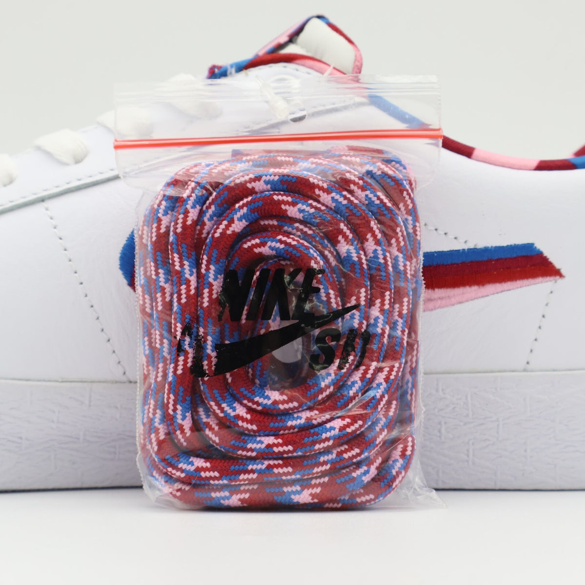 CN4507-100 Parra Nike SB Blazer Low White Red Pink (Men's)