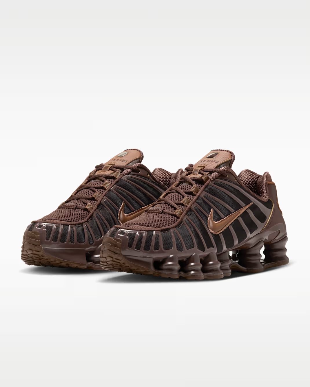 AR3566-205 Nike Shox TL "Cacao Wow/Light British Tan" (Women's)
