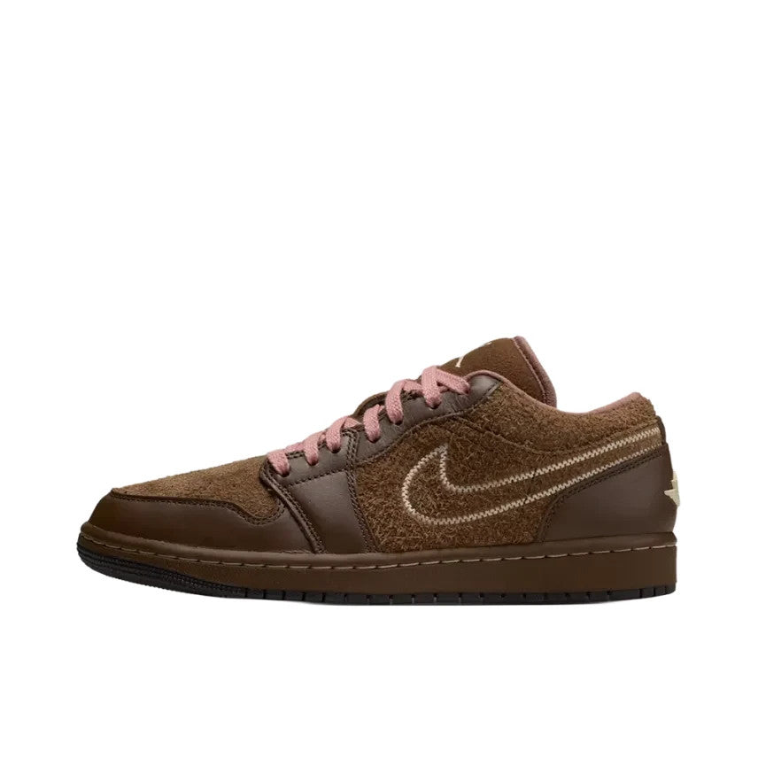 IQ5498-200 Nike Air Jordan 1 Low SE "Cacao Wow/Pearl White/Rust Pink" (Women's)