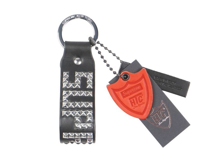 Supreme Hollywood Trading Company Studded Keychain Black