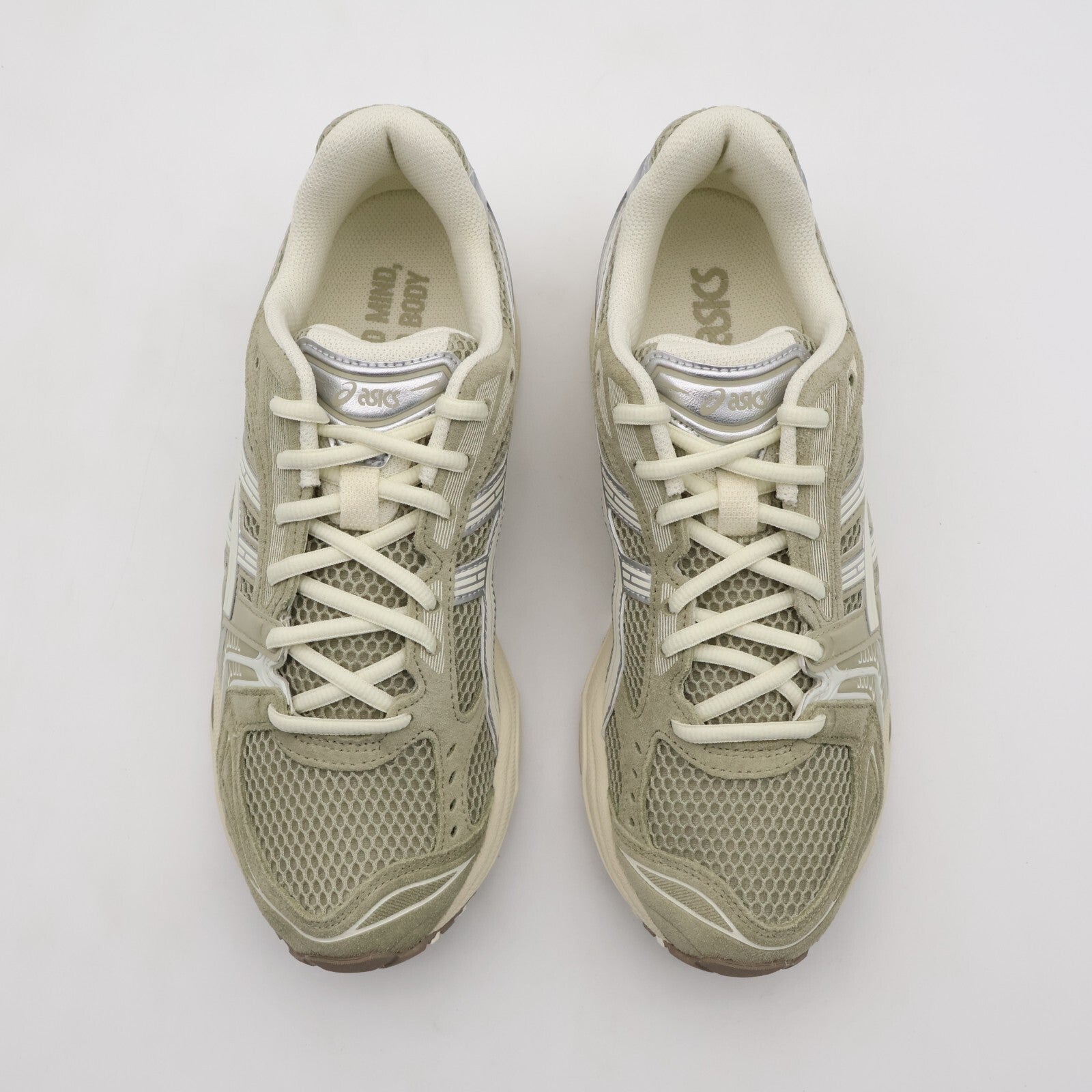 1203A572-300 Juliana Salazar Asics Gel-Kayano 14 Eucalyptus Vanilla Ice (Men's)