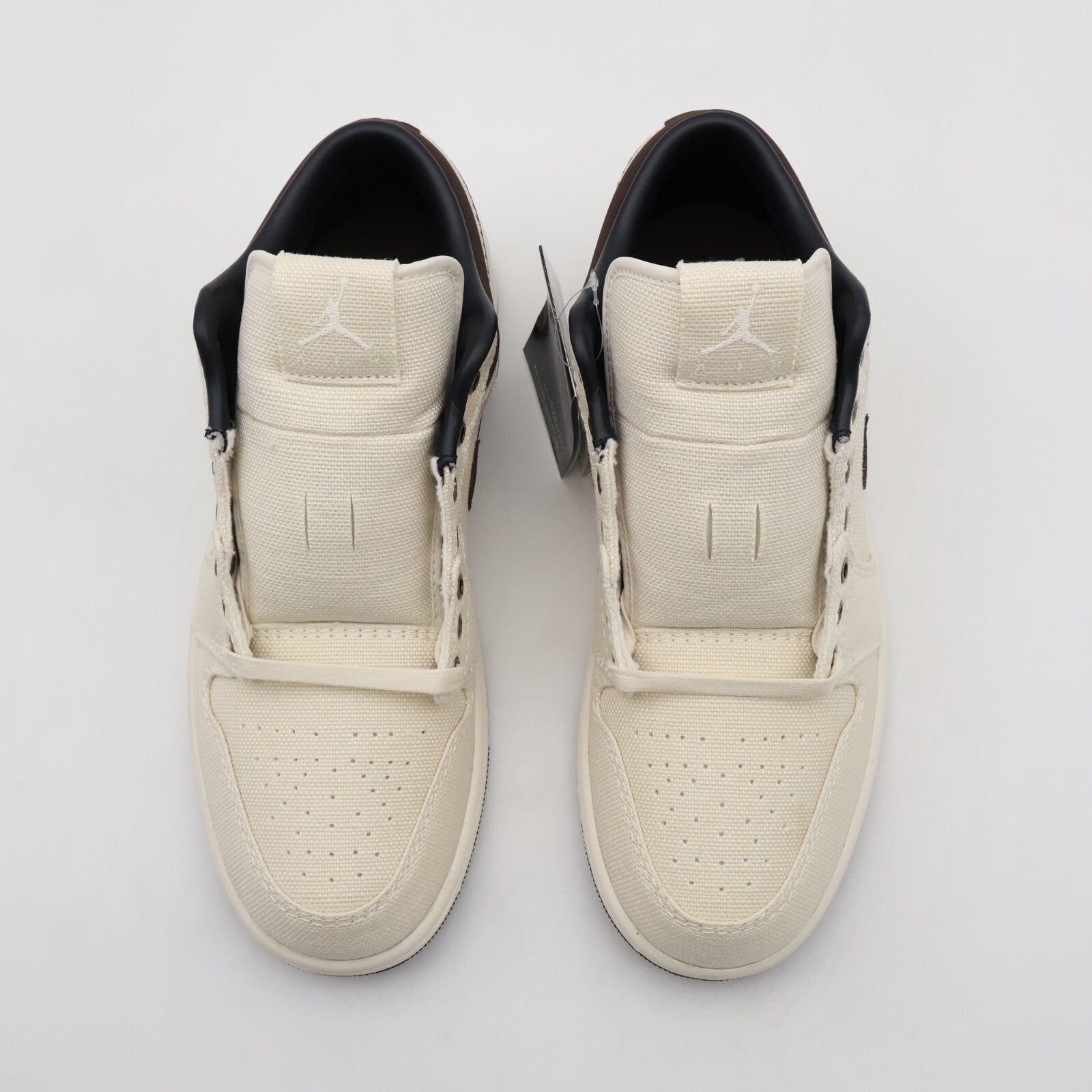 IB8058-110 Nike Air Jordan 1 Low PRM Pale Ivory (Men's)