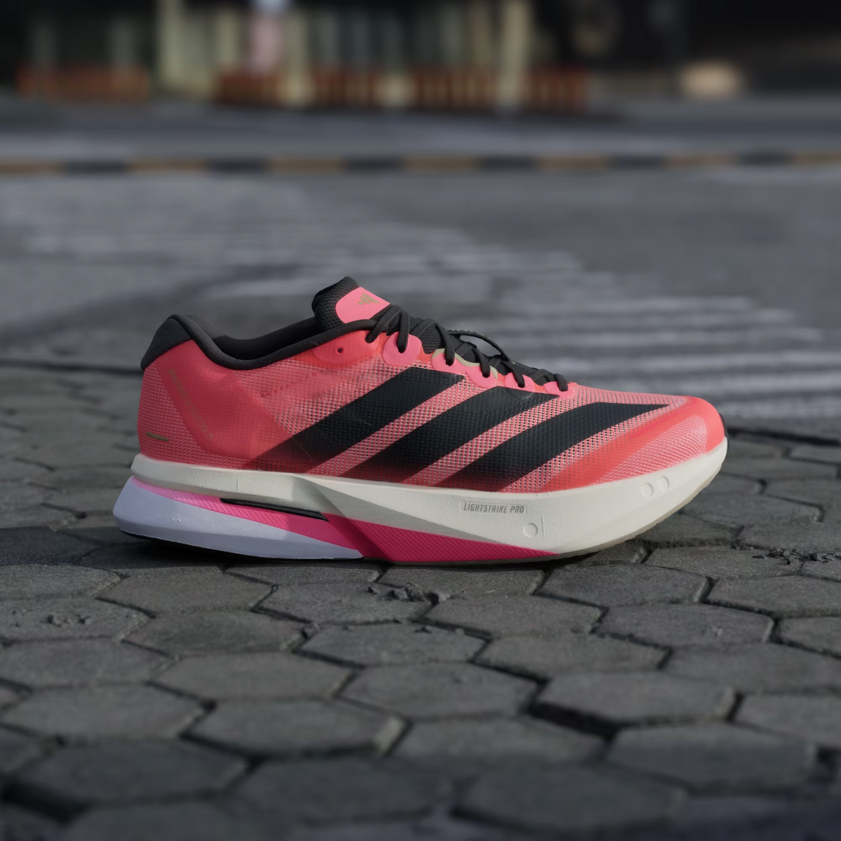 KI3150 adidas Adizero Boston 13 "Solar Turbo/Carbon" (Men's)