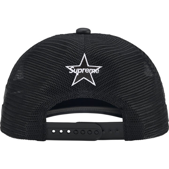 Supreme Vanson Leathers Mesh Back 6-Panel Black