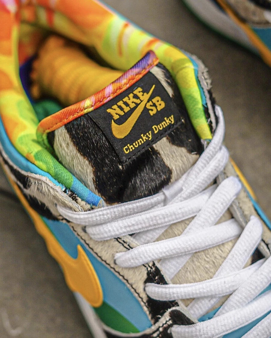 CU3244-100 BEN & JERRY'S Ã Nike SB Dunk Low "Chunky Dunky" (Men's)