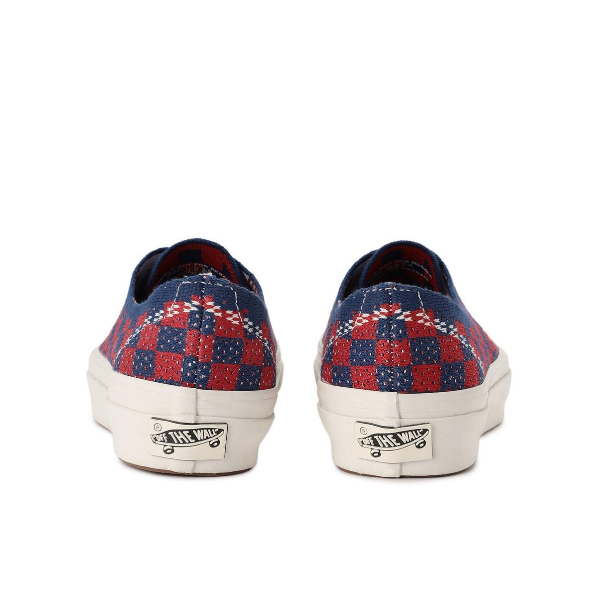 VN000EJCRDB Vans Premium Authentic 44 EK Punk Check Red Blue (Men's)