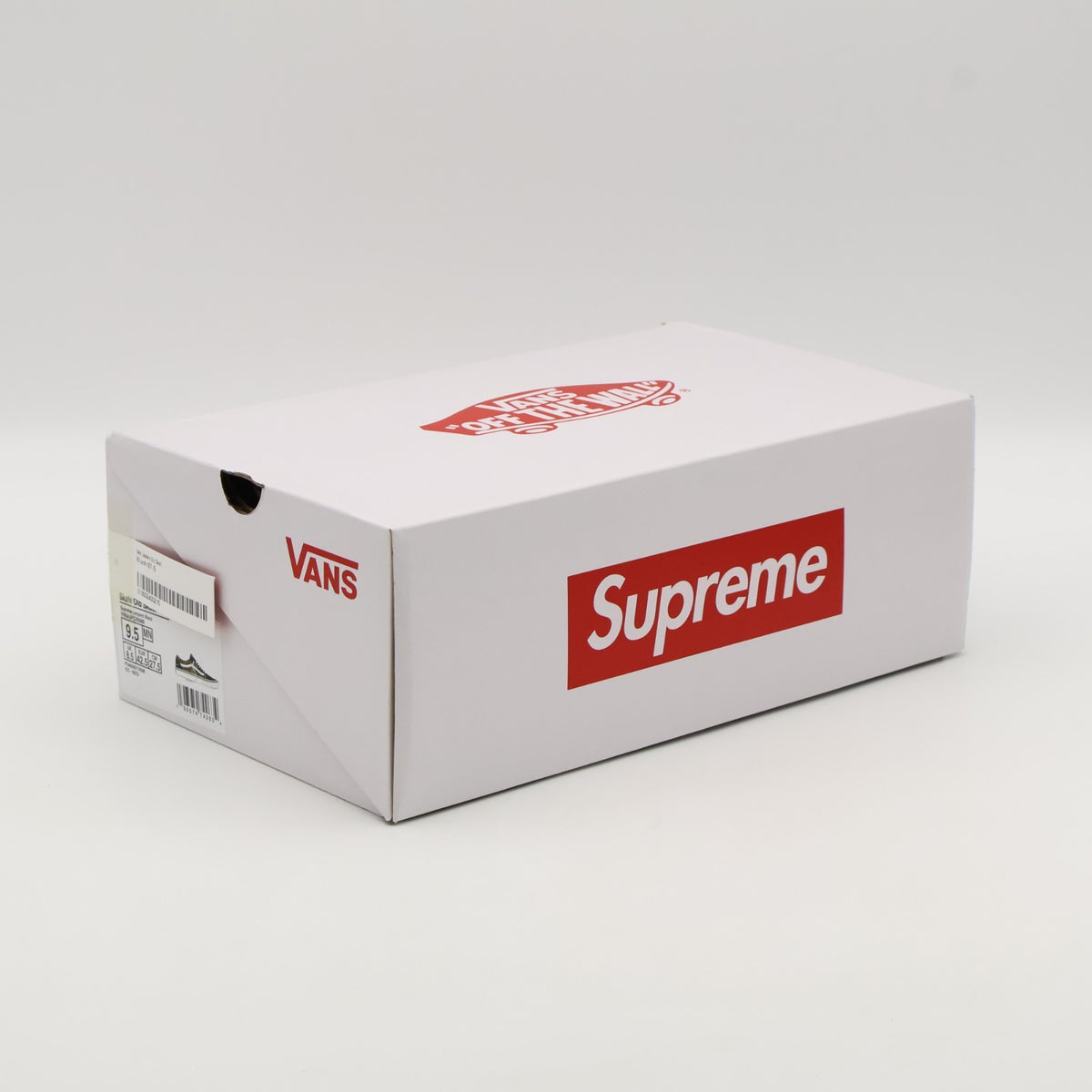 VN0A5FCBBM8 Supreme Vans Leopard Old Skool Black White (Men's)