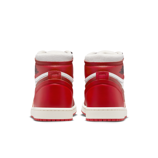 FB9891-600 Nike Air Jordan 1 High MM Sport Red Black Sail Dune Red (Women's)