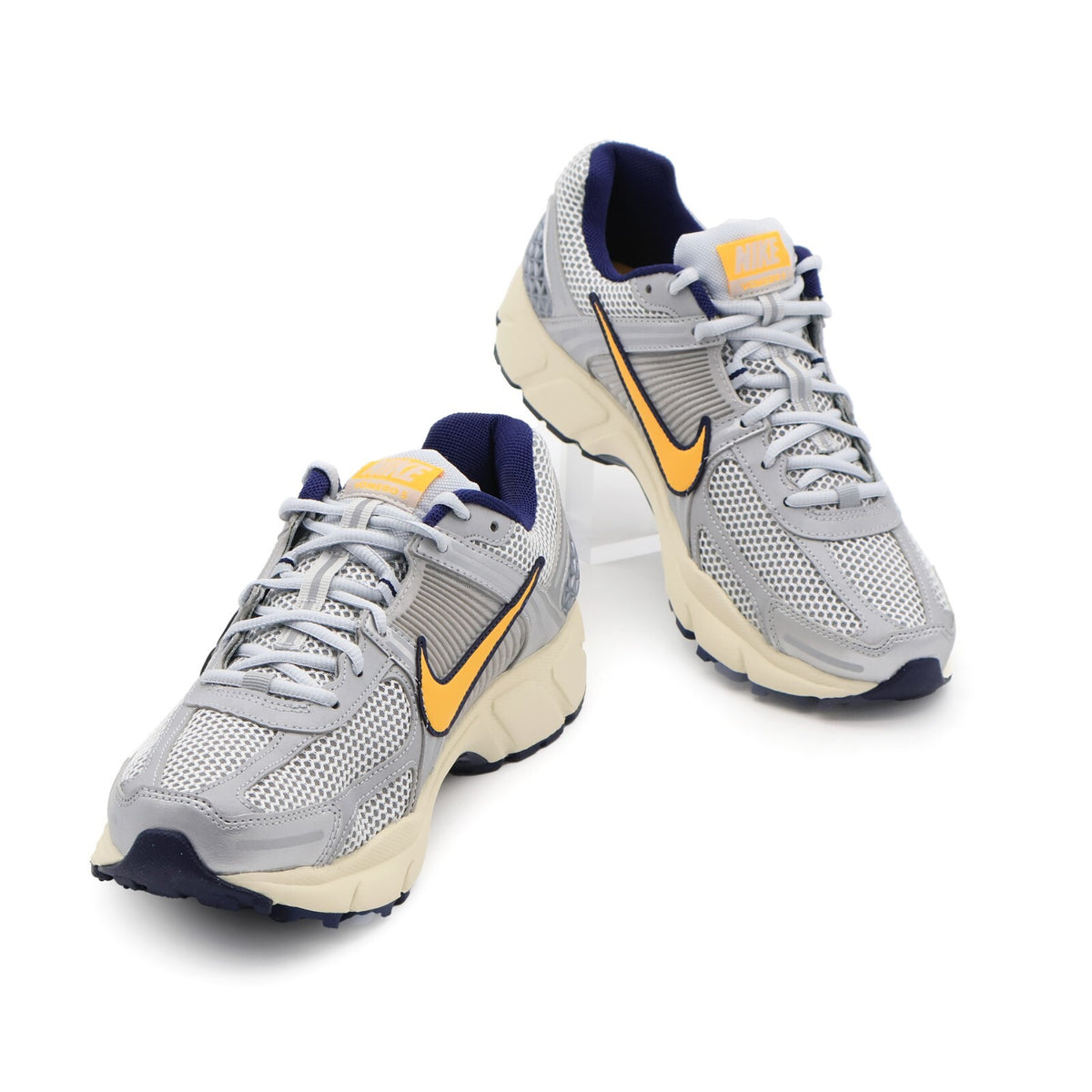 FJ4151-001 Nike Zoom Vomero 5 Pure Platinum Laser Orange Grey Silver (Men's)
