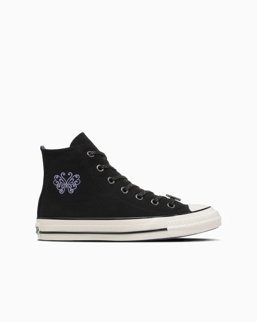 31318040 ANNA SUI Converse All Star Aged Hi Black Purple (Men's)