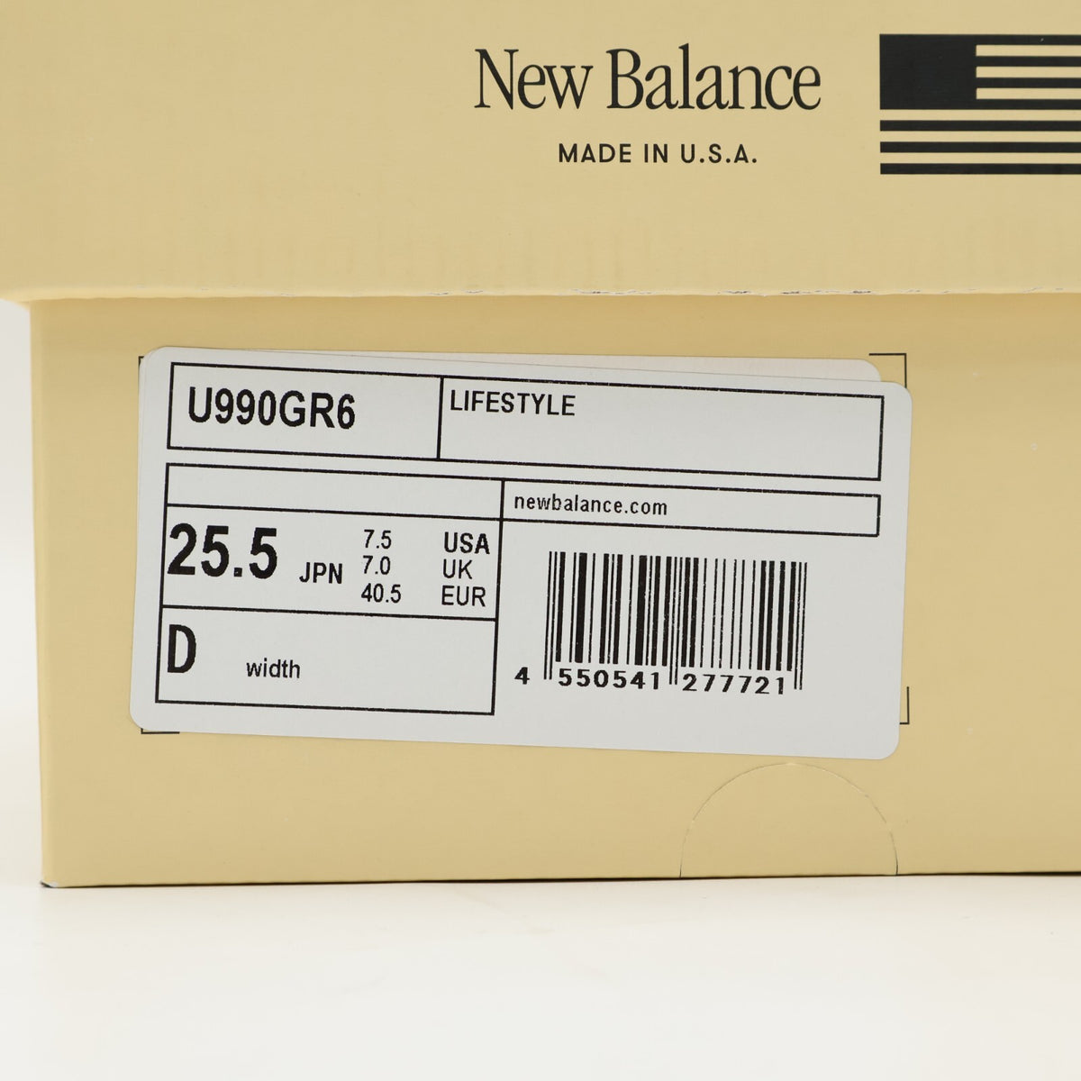 U990GR6 New Balance 990V6 Castlerock Moonrock (Men's)