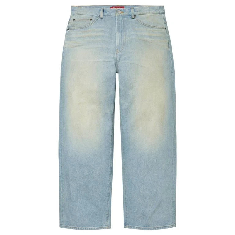 Supreme Baggy Jean Light Washed Indigo
