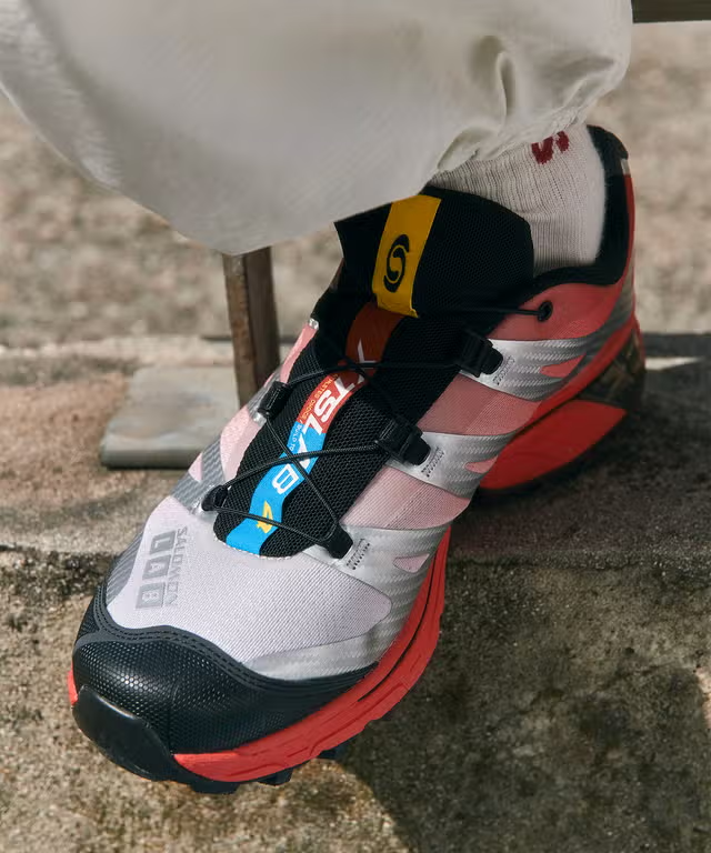L49217000 Salomon XT-4 OG "Ftw Silver/Black/Fiery Red" (Men's)