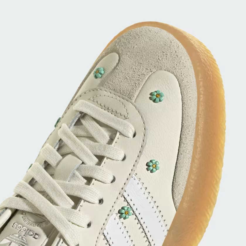 JS3953 adidas Originals  Sambae Off WhiteCloud White Clear Mint (Women's)