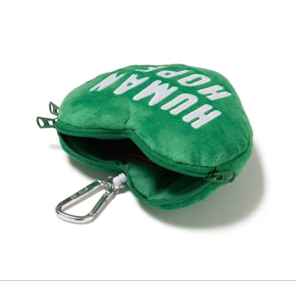 HUMAN MADE x j-hope of BTS HUMAN HOPE Heart Passcase Green