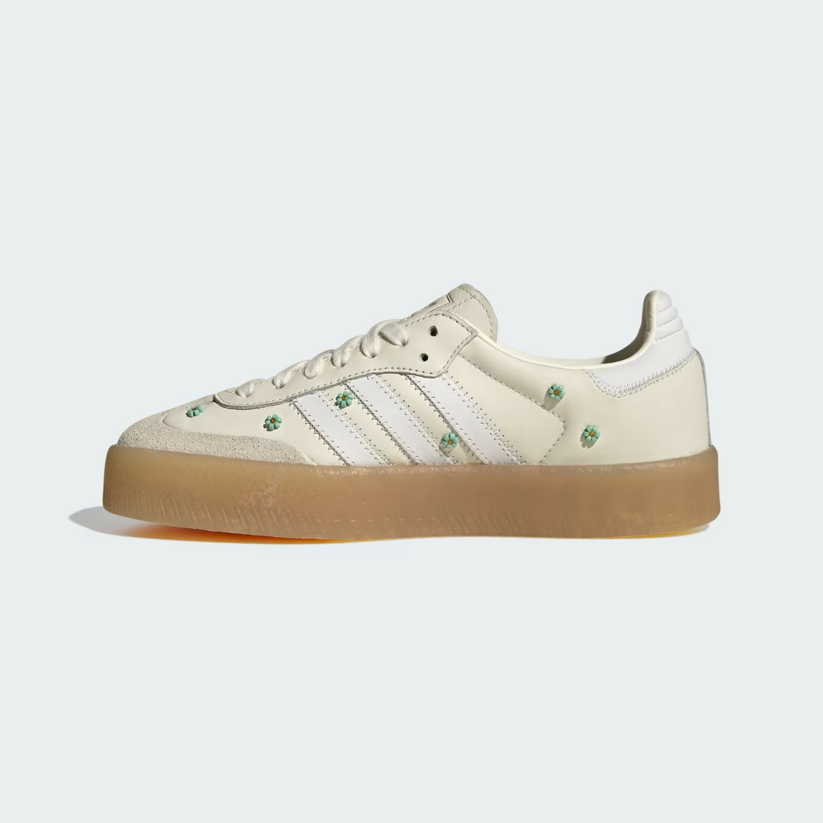 JS3953 adidas Originals  Sambae Off WhiteCloud White Clear Mint (Women's)
