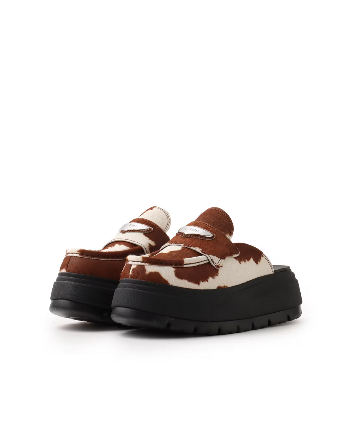 IB1497-001 Nike  Air Jordan Loafer Mule Cow Print (Women's)