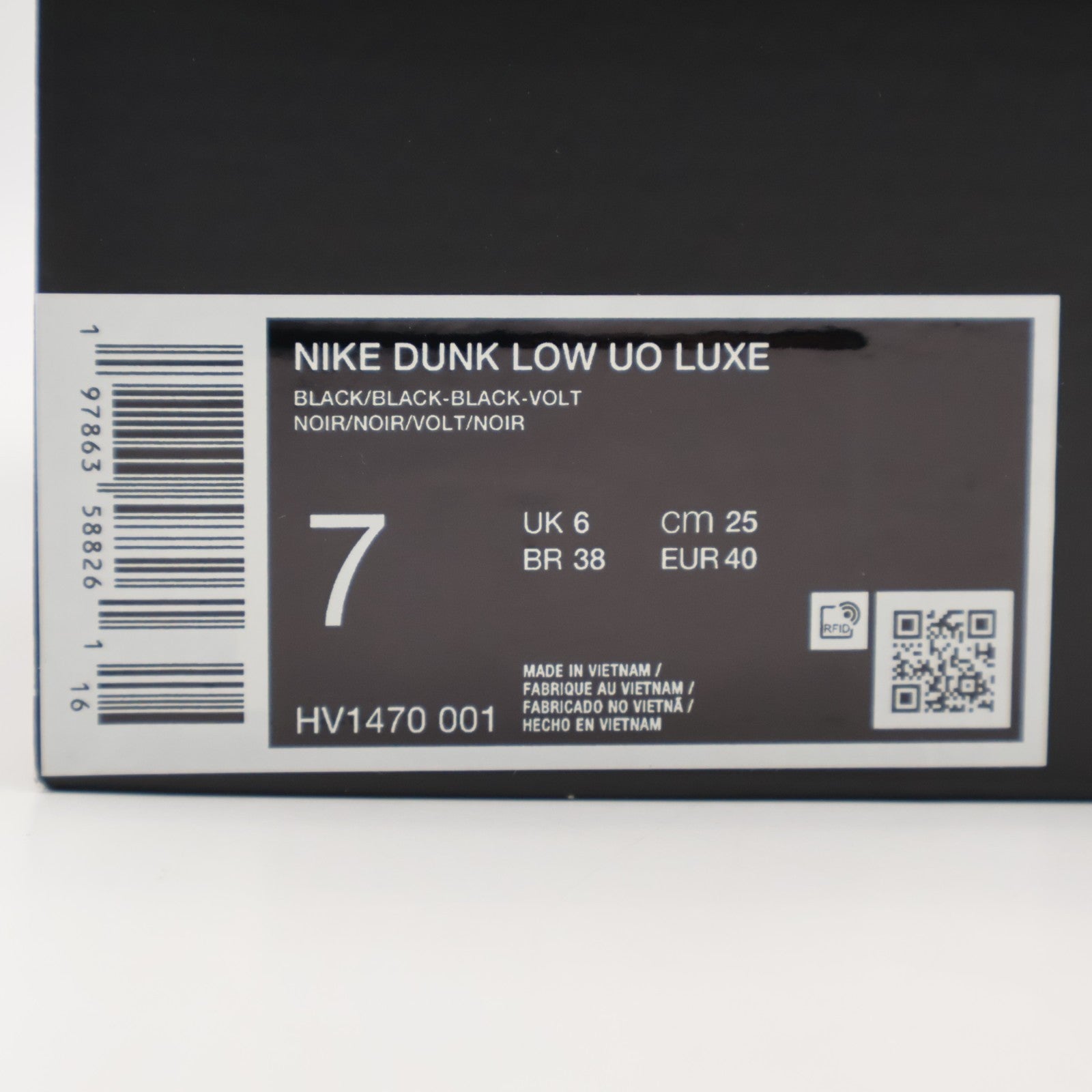 HV1470-001 Division Street Nike Dunk Low Lux Oregon Black (Men's)