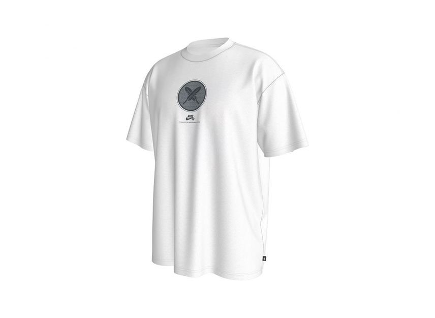 FN0670-101 Nike SB Yuto Horigome Skateboard Tee White