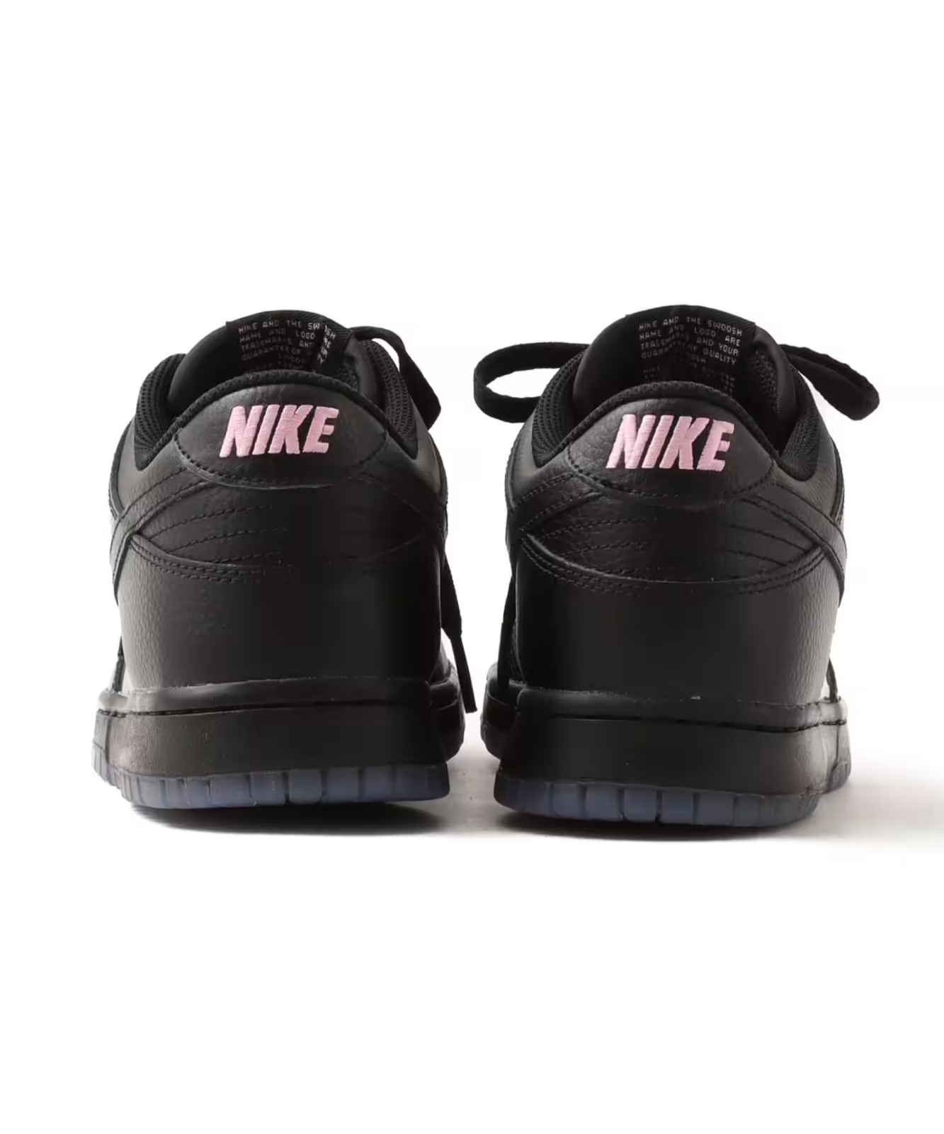 IM3077-600 Nike Dunk Low Black Pink Rise (Men's)
