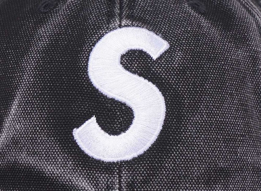 Supreme Pigment S Logo 6-Panel Black 24FW