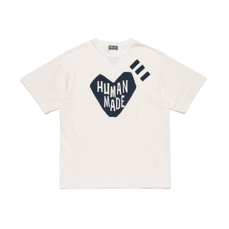 HUMAN MADE Ningensei Heart T-Shirt White