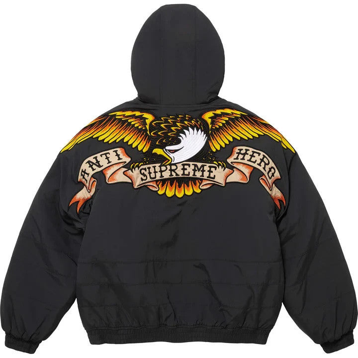 Supreme ANTIHERO Stadium Jacket Black