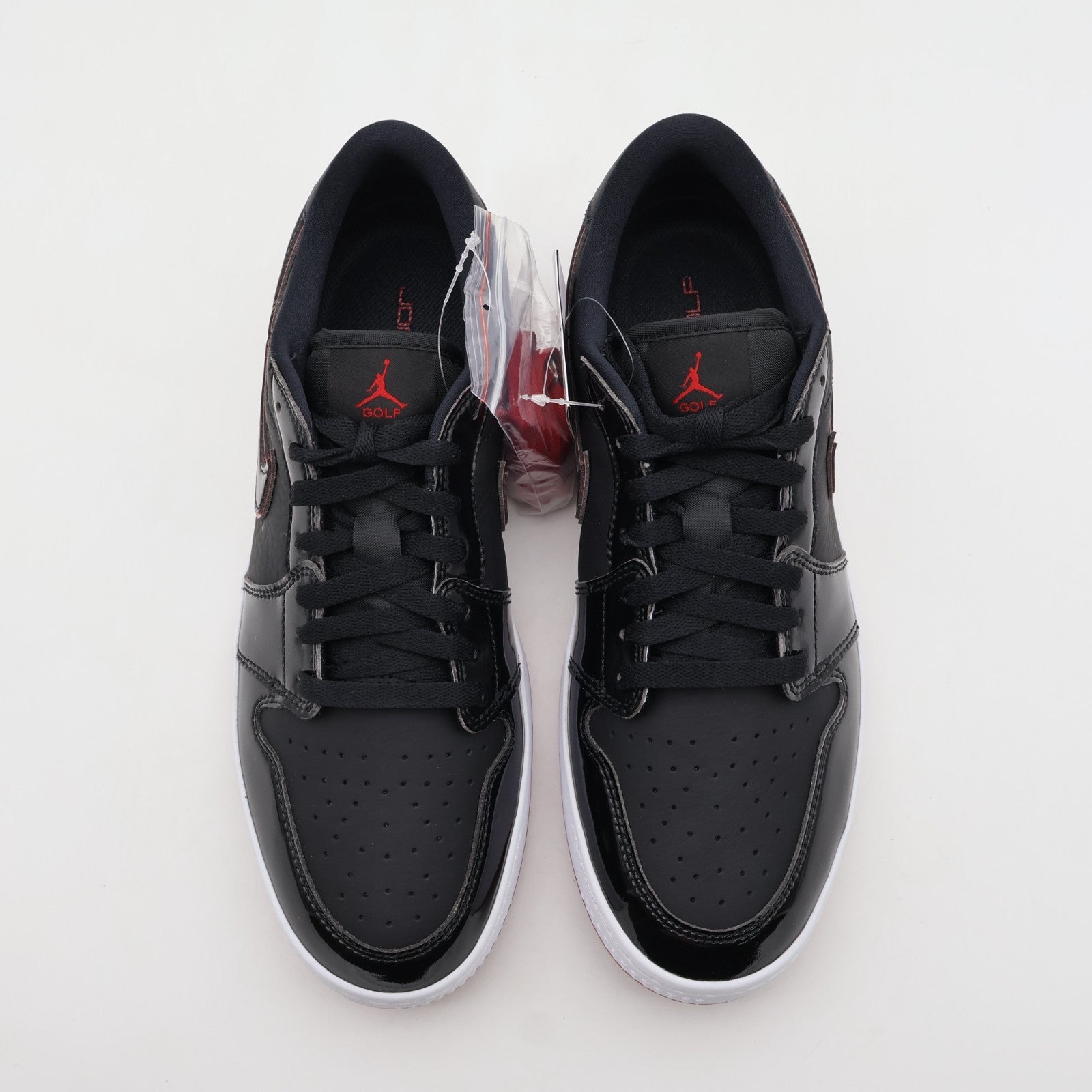 IQ3417-002 Nike Air Jordan 1 Low Golf Black White Varsity Red (Men's)