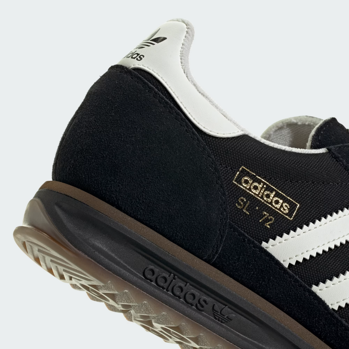 JR8771 adidas Originals SL72 RS Core Black Off White Cargo Brown (Men's)
