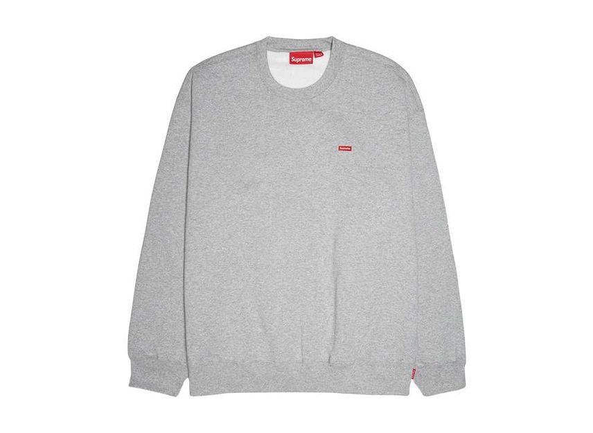 Supreme Small Box Crewneck Heather Grey