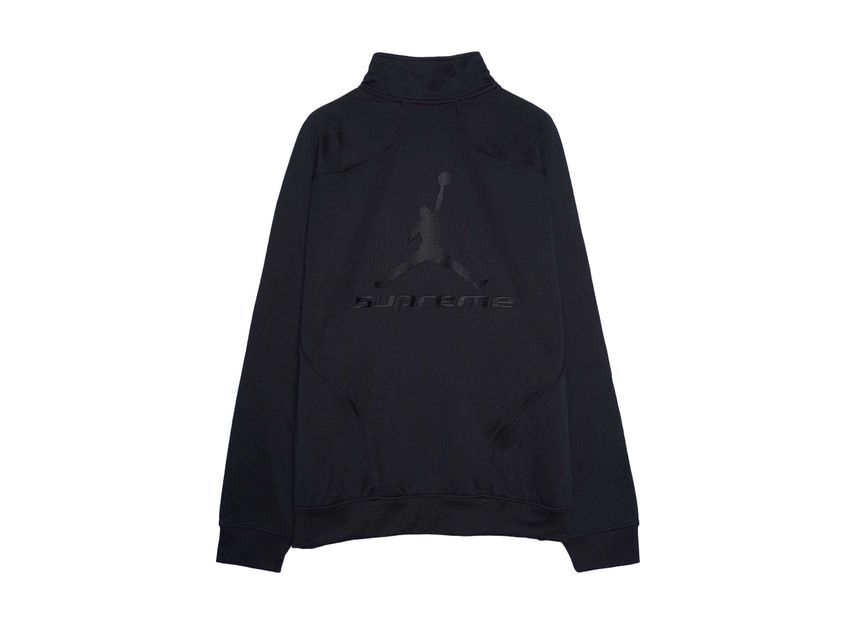 Supreme Jordan Tricot Track Jacket Black