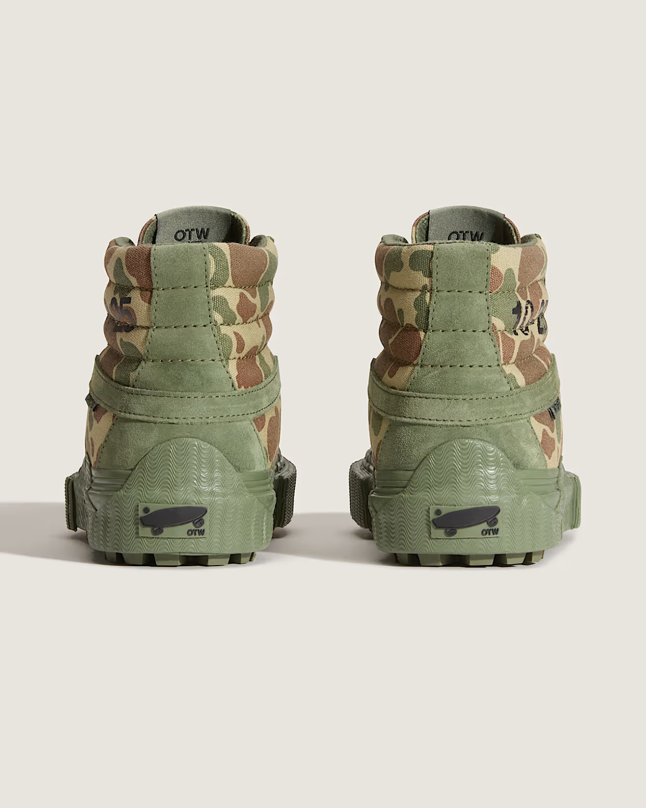 VN000MYGDP0 WTAPS OAMC OTW by Vans Sk8-Hi GL Lug Duck Camo (Men's)