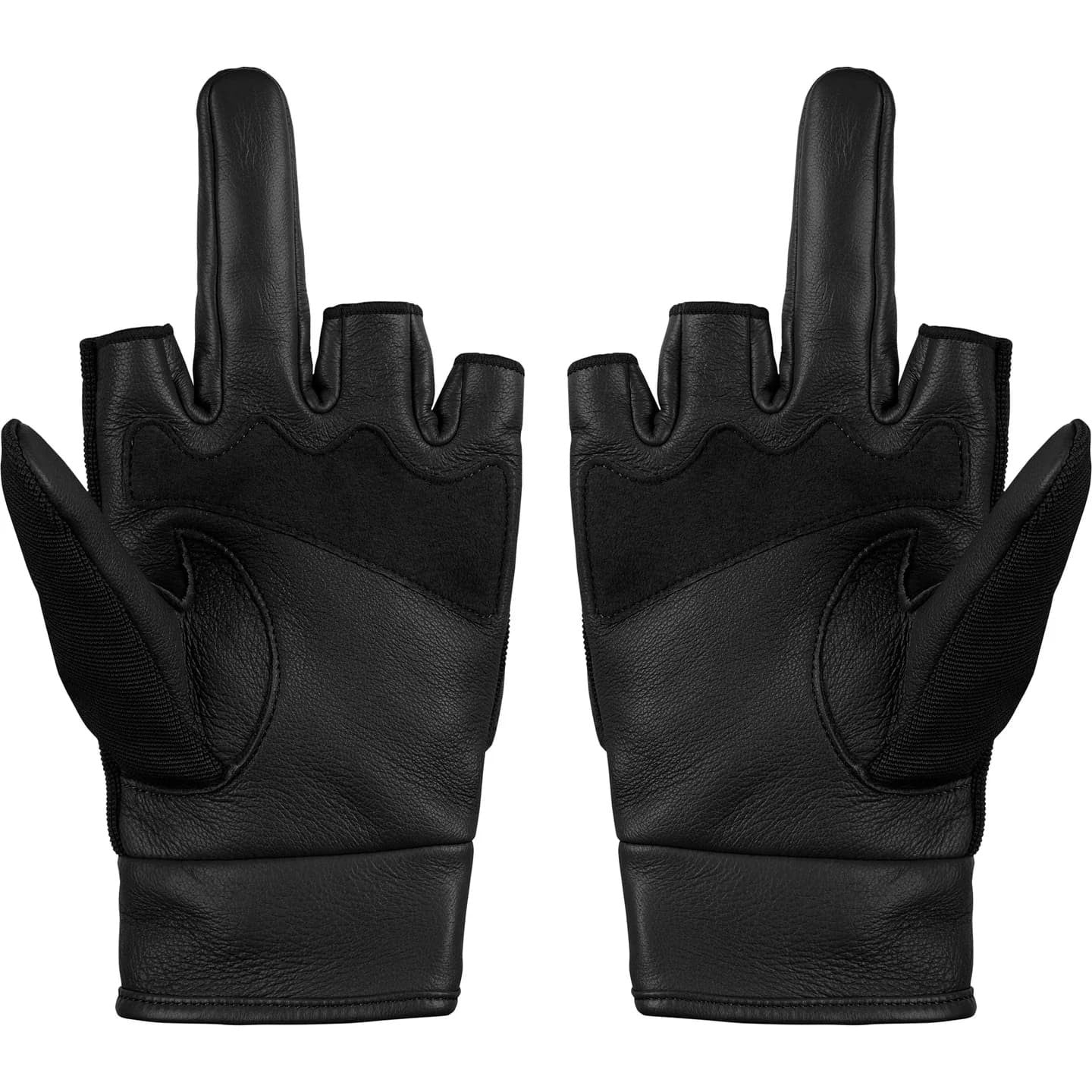 Supreme Number (N)ine Leather Gloves Black