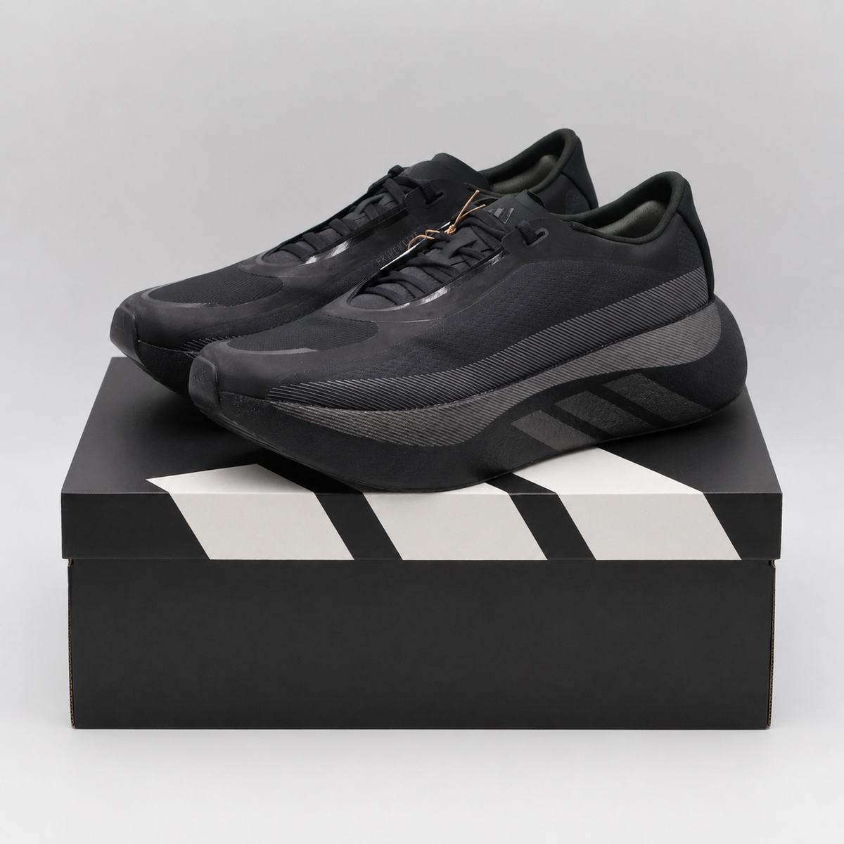 KK0289 adidas Hyperboost Edge Core Black Carbon (Men's)