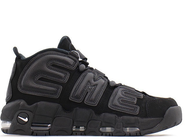 902290-001 Supreme Ã Nike Air More Uptempo "Black" (Men's)