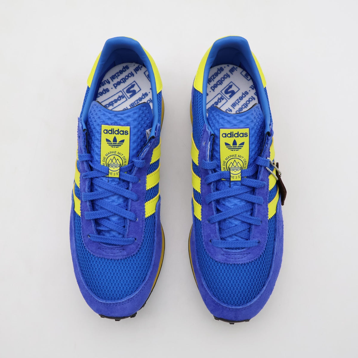 JS3061 adidas Originals TRX Mesh Spezial Hi-Res Blue Shock Yellow Glow Blue (Men