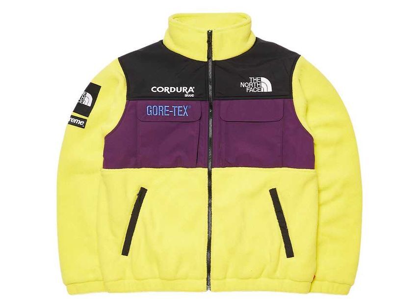 Supreme The North FaceÂ® Expedition Fleece Jacket Yellow