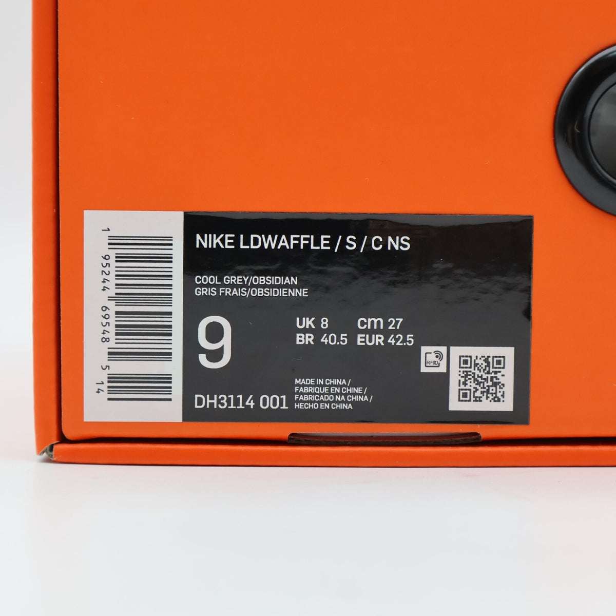 DH3114-001 CLOT x Sacai x Nike LD Waffle Grey Obsidian Cool Grey Navy Green