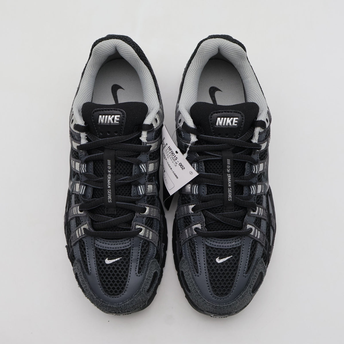 HF0015-002 Nike P-6000 SE Anthracite Chrome Metallic Silver Black (Men's)