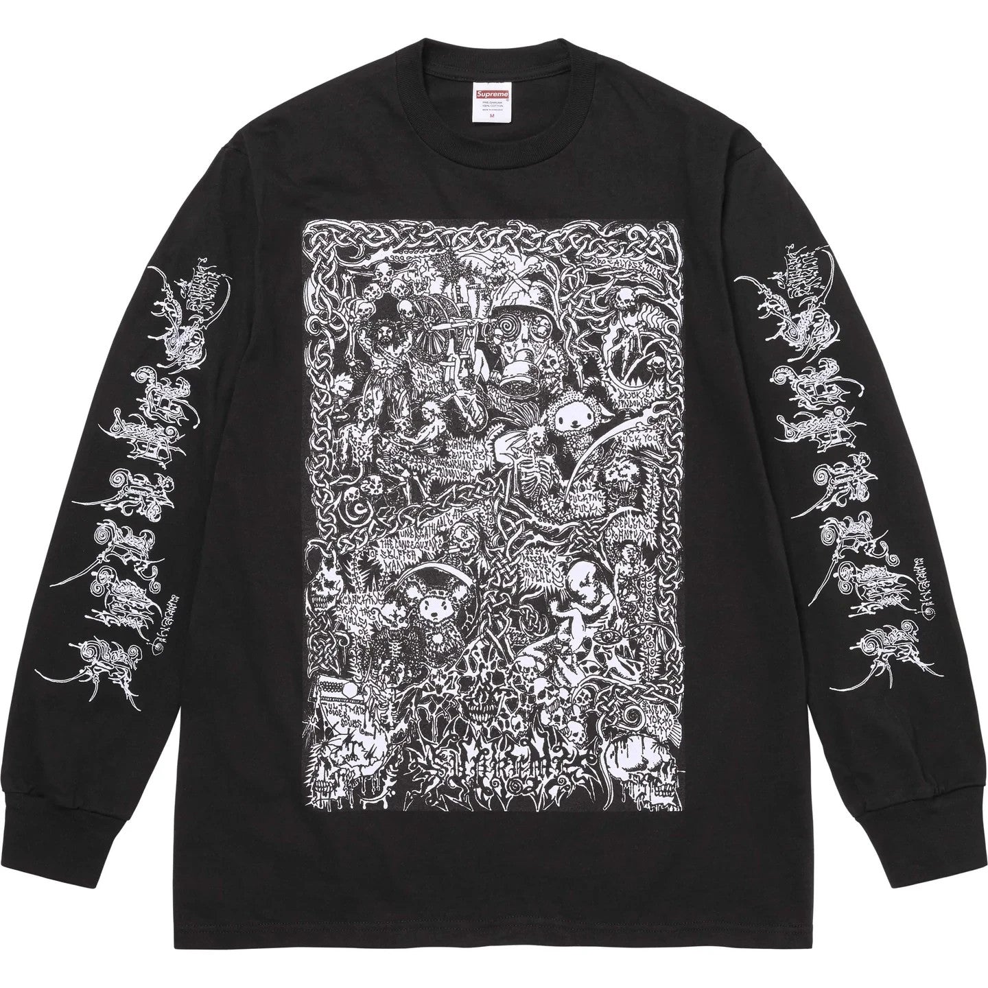 Supreme Wombat L/S Tee Black
