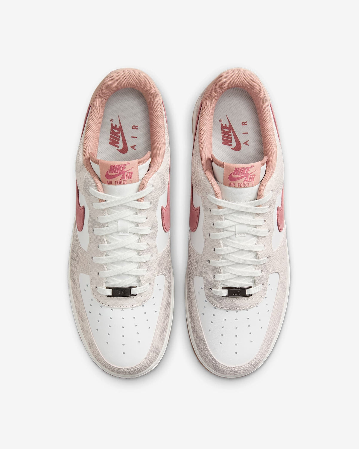 HF2898-100 Nike Air Force 1 Low Pink Snakeskin (Men's)