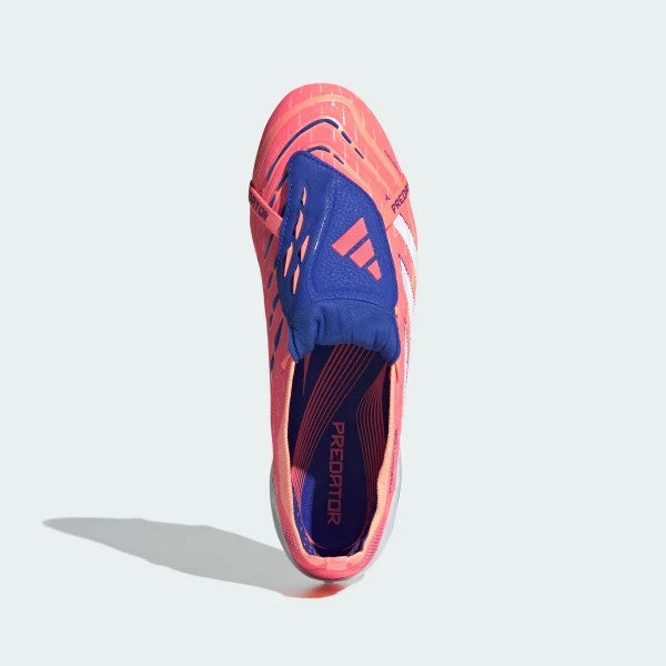 JI1093 adidas Predator Elite Fold-Over Tongue FG Signal Coral Cloud White (Men's