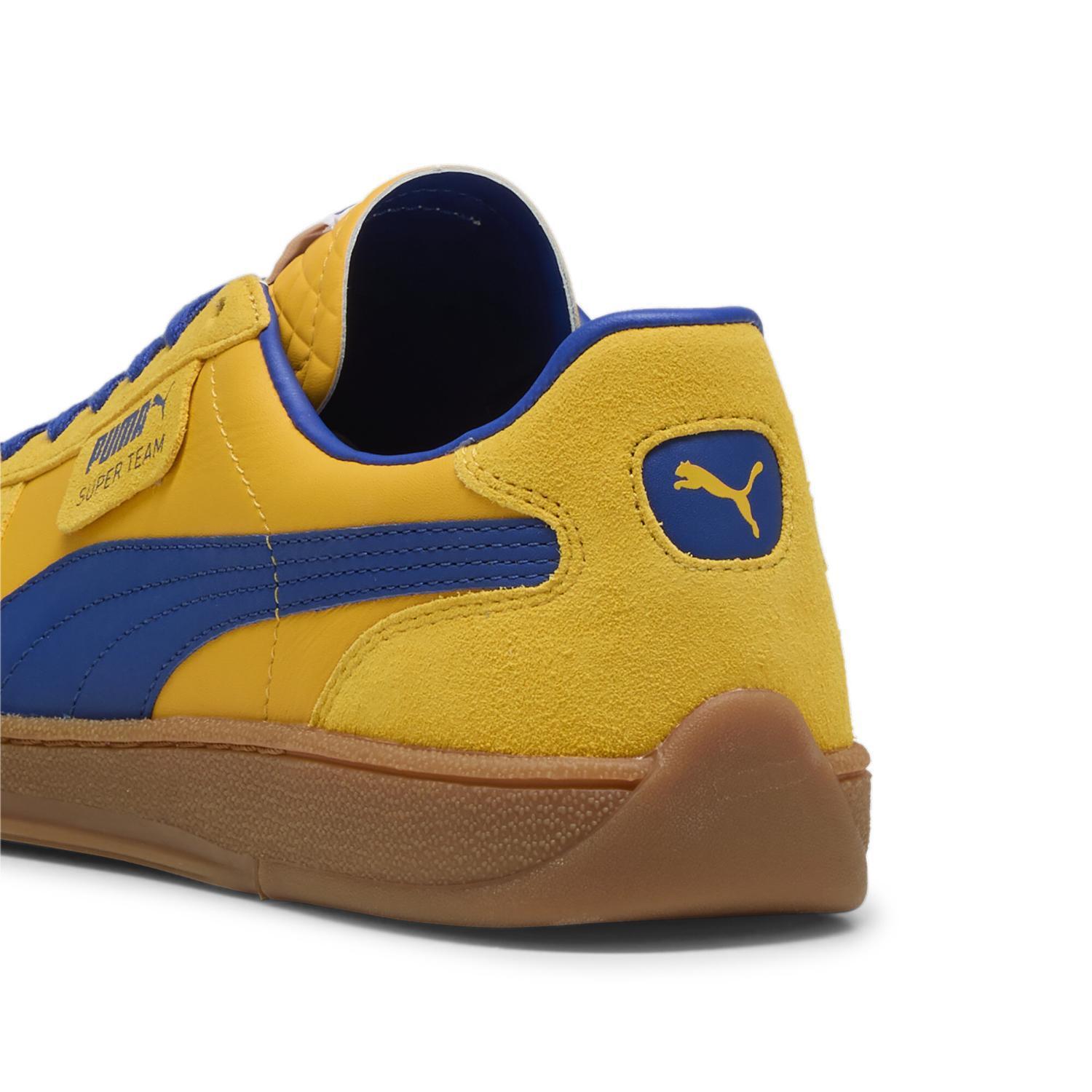 401079-01 Parma Calcio Puma Super Team Sport Yellow Vivid Blue (Men's)