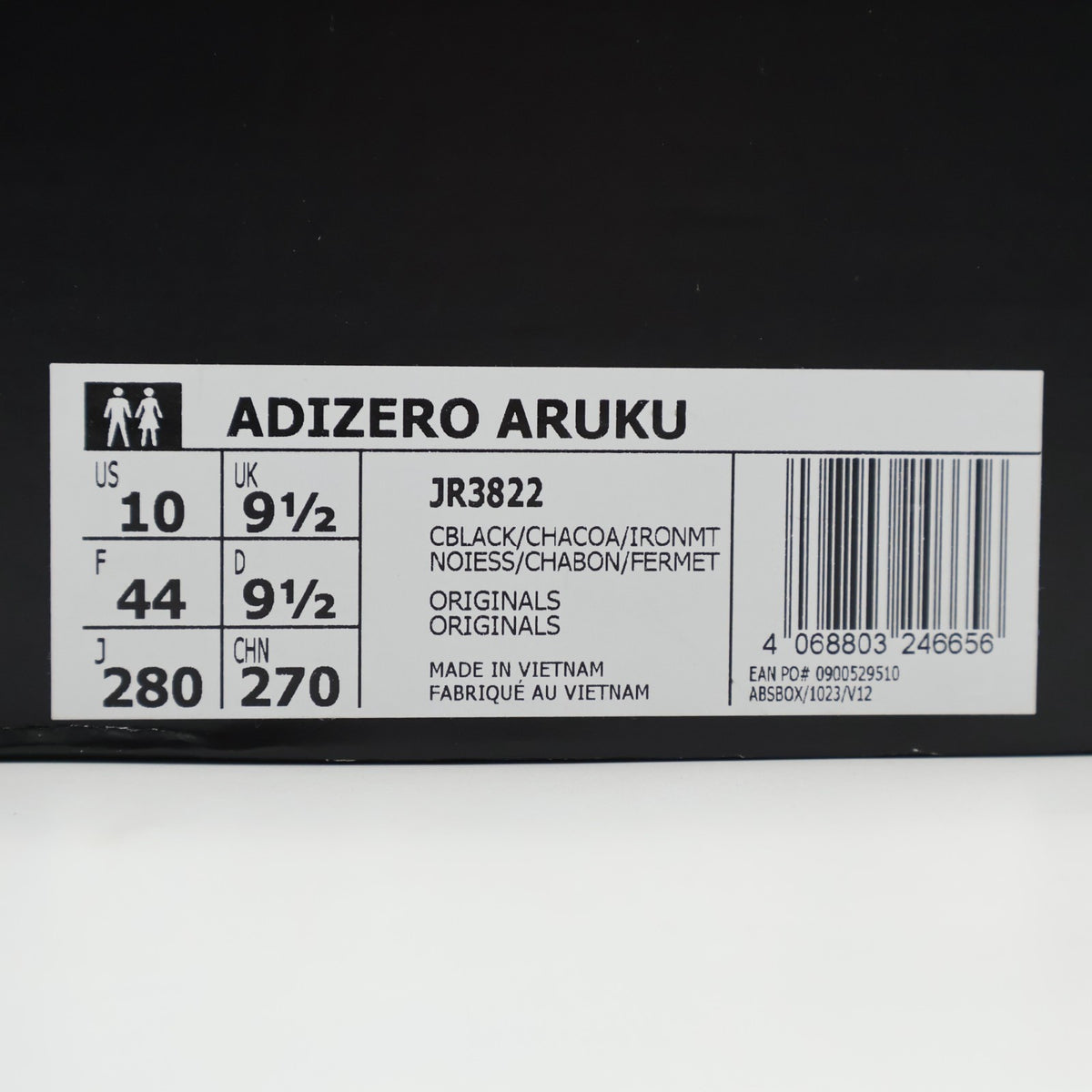 JR3822 adidas Adizero Aruku Core Black Charcoal Iron Metallicb (Men's)