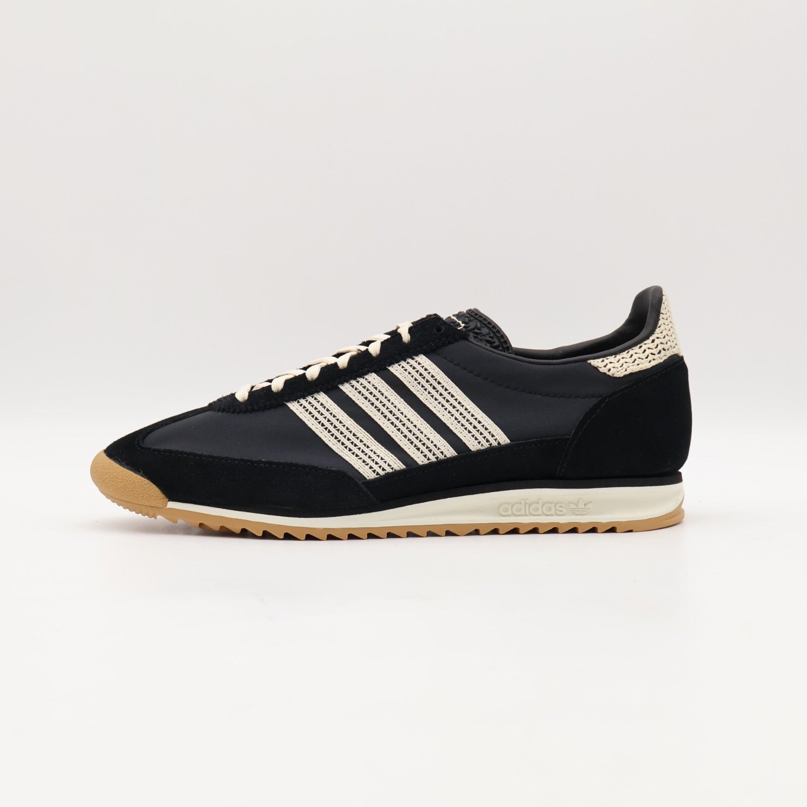 JI2745 adidas Originals SL72 OG Core Black Wonder White Off White (Women's)