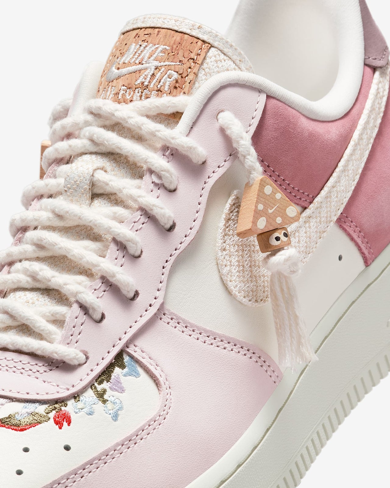 IB8874-111 Nike Air Force 1 Low Sail Sail Pearl Pink Sail (Women's)
