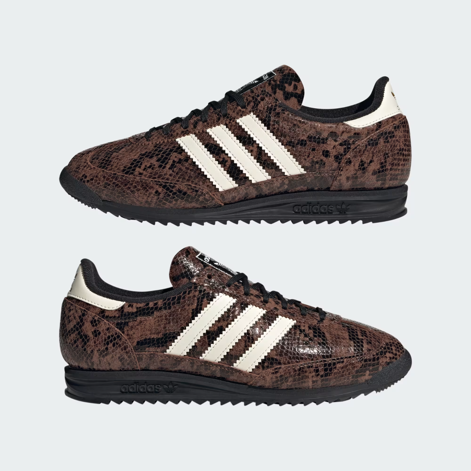 JS3981 adidas Originals SL72 OG Preloved Brown Core Black Cream White (Men's)
