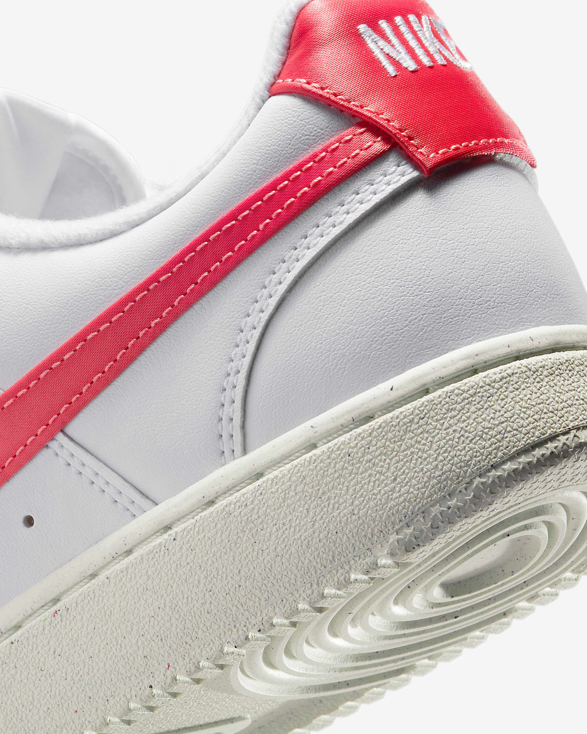 HV5246-100 Nike Court Vision Low Next Nature White Sail Magic Ember (Women's)
