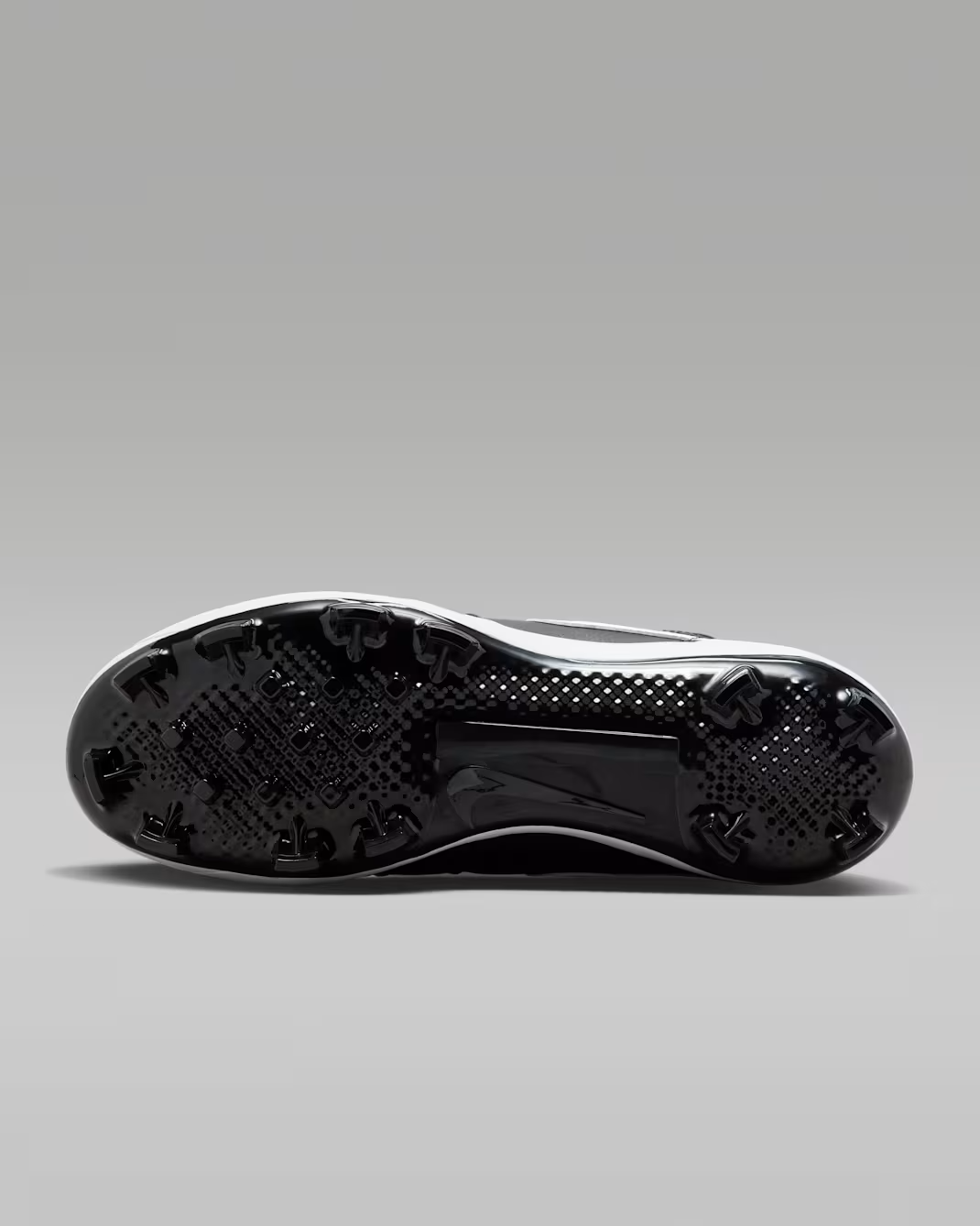 AV5354-011 Nike Air Jordan 1 Retro MCS Cleats Black White (Men's)