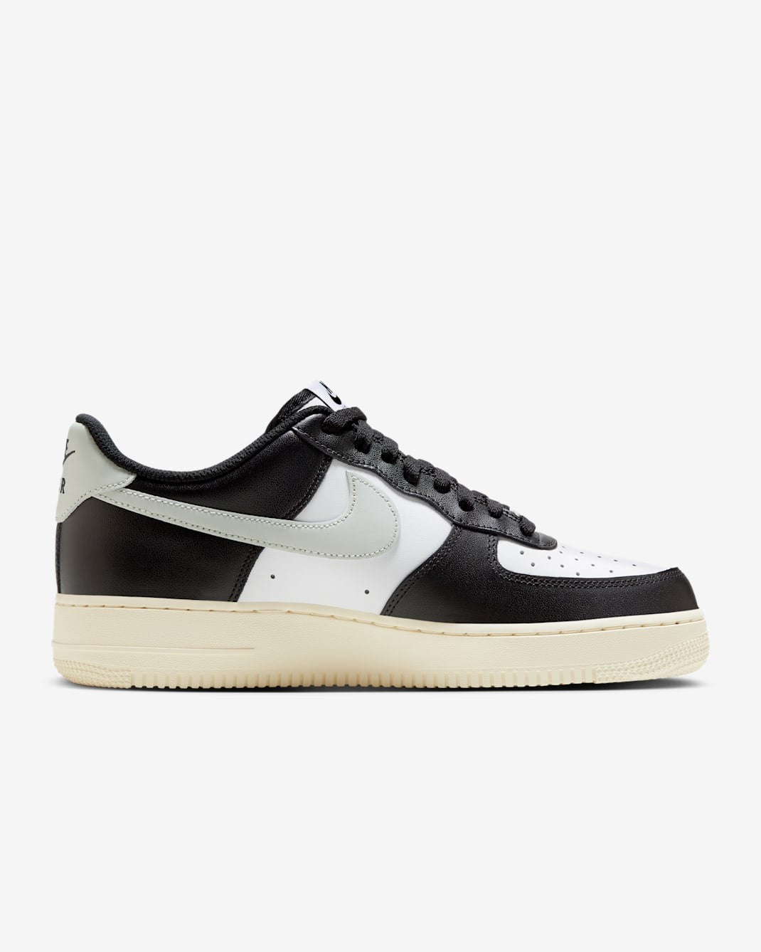 FQ6848-101 Nike Air Force 1 '07 White Coconut Milk Black Light Silver (Men's)